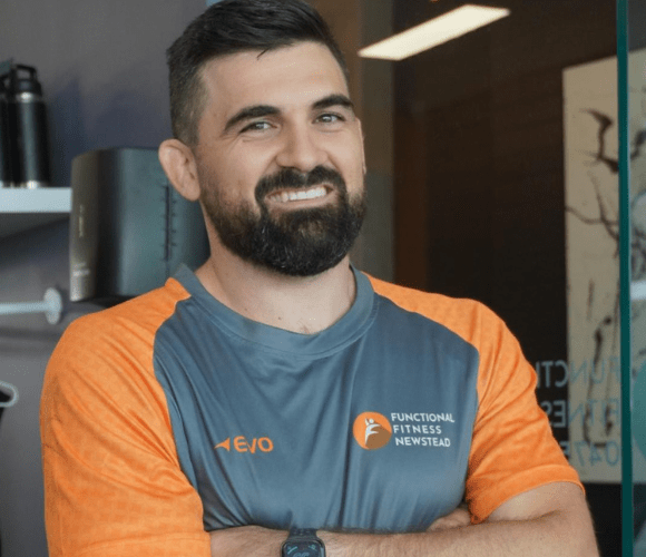 Tony, one of the trainers at Functional Fitness Gym Newstead Brisbane