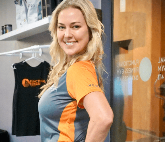 Tina, owner of Functional Fitness Gym Newstead Brisbane