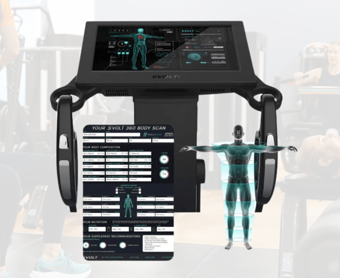 Evolt 360 body composition scanner at Functional Fitness Gym Newstead Brisbane